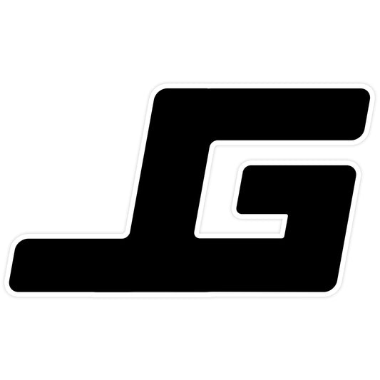 JG Black Sticker