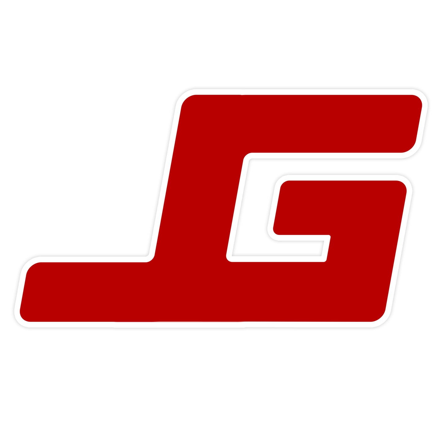 JG Red Sticker