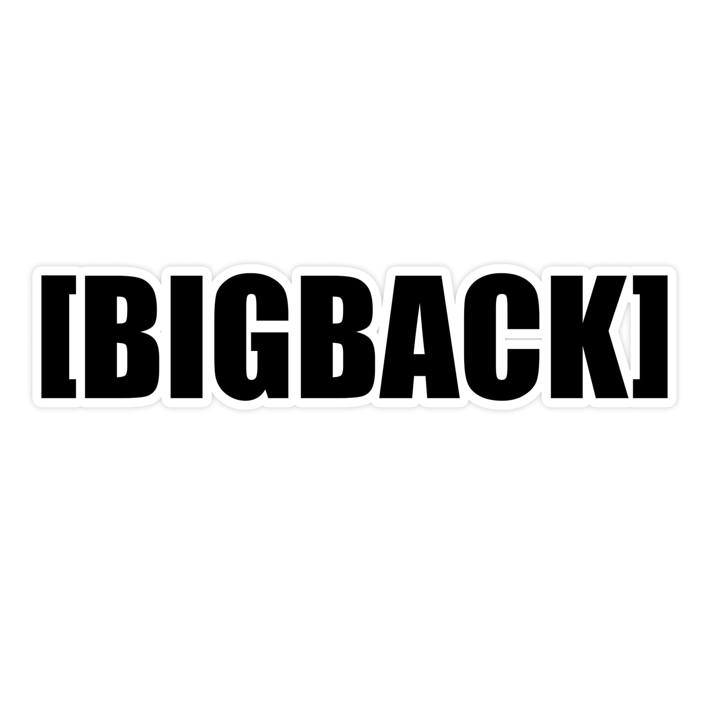 [BIGBACK] Sticker